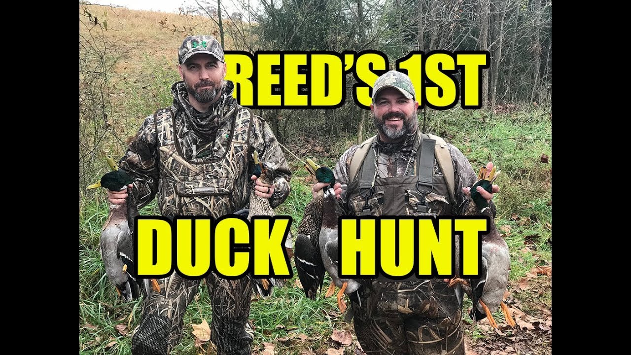 Reed's First Duck Hunt YouTube
