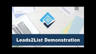 Leads2list Demonstration