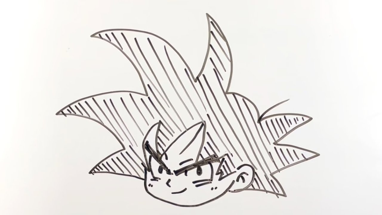 かんたん 孫悟空のゆっくり描き方 ドラゴンボールイラスト描いてみた Youtube