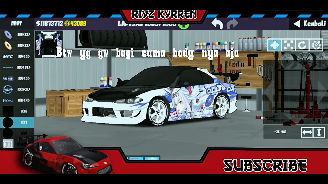 FR LEGENDS LIVERY BODY SILVIA S15  ||  NO PASSWORD!!