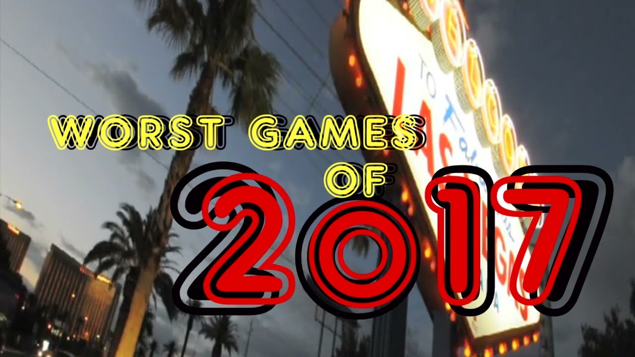 Worst Games of 2017 - Annual Awards in August - Promo 1