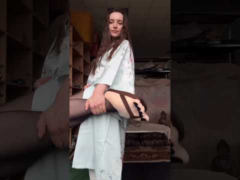 Костюм гейши Набор для косплея Японское кимоно цвет хаки, видео 1
