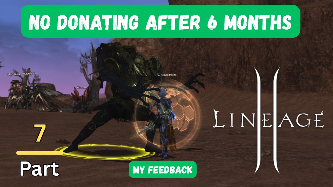 Lineage 2 EU. I Played 6 Months Without Donating | Honest Review
