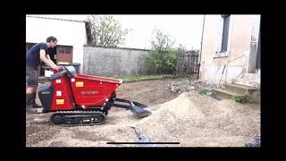 Locamat 42: Location Brouette à chenille loire 42 dumper 700kg hinowa hs 701