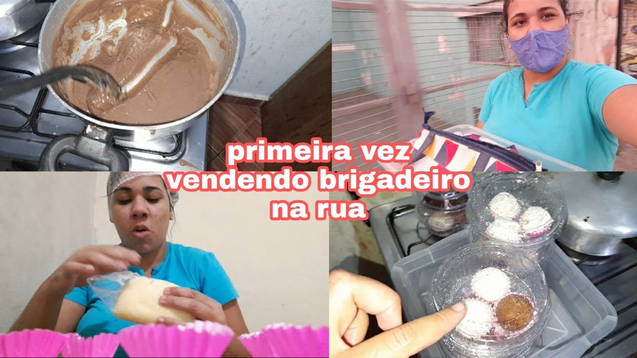 Vendendo brigadeiro na rua pela primeira vez / Não foi nada fácil 😔 Vendendo brigadeiro na rua pela primeira vez / Não foi nada fácil 😔