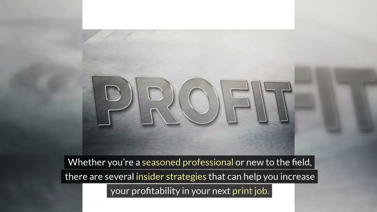 Strategies to Boost Profitability in the Graphic Arts Industry