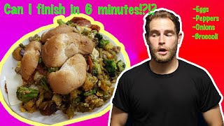 YOU CANT FINISH A WHOLE! (Mothers Cupboards Breakfast Frittata Challenge)