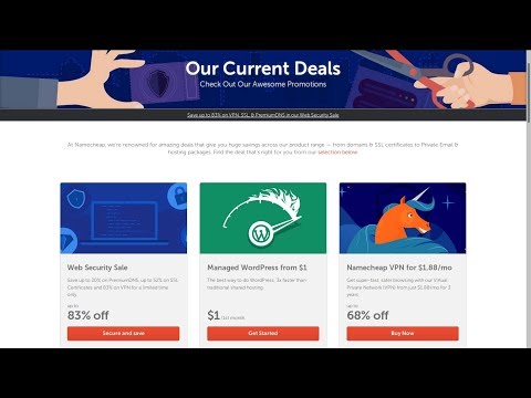 NAMECHEAP PROMO CODE NOVEMBER 2019 🔥 $1 HOSTING + .COM DISCOUNT 🔥
