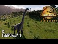 Jurassic World Evolution 2 - Agora temos Braquiossauros! | Temporada 1, Episódio 3