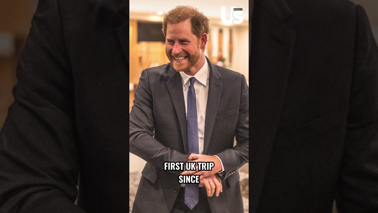 Prince Harry Returns To UK On Queen's Death Anniversary