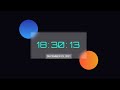 Digital Clock with Date using JavaScript | Digital Clock HTML Code