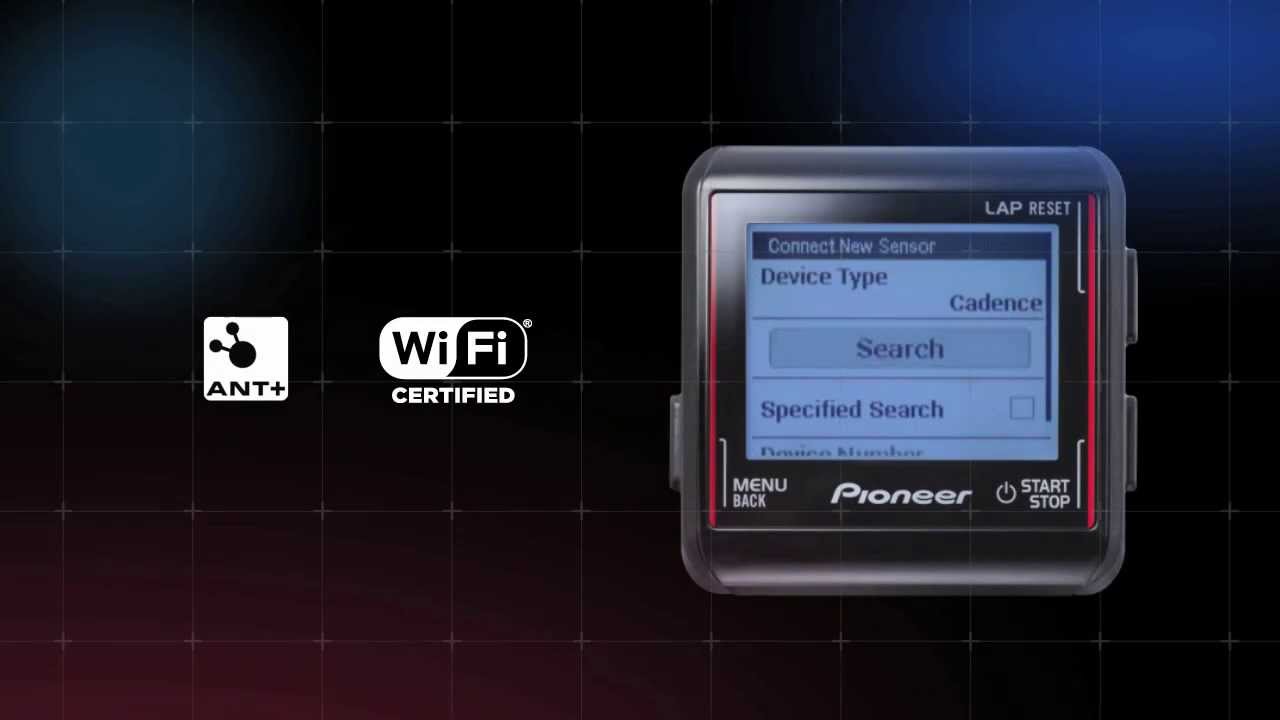 Speed and Cadence Sensor // Pairs with ANT Pioneer Ant Devices 
