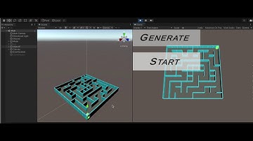 Maze Generator with A* Path Finding