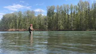 The Double Spey Cast In Slow-Mo