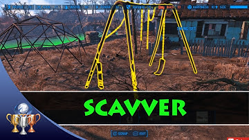 Fallouts 4 - Scavver Trophy & Achievement (How to Quickly Gather 1000 Resources)