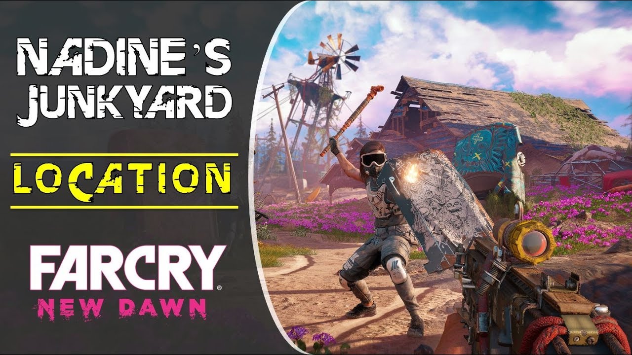 Nadine's Junkyard - 6 Components | Loot Location & Treasure Hunt | Far Cry New Dawn