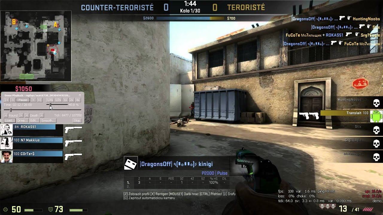 OriginalGamers_cz|Counter-Strike: Global Offensive | 4kills with P2000 ...