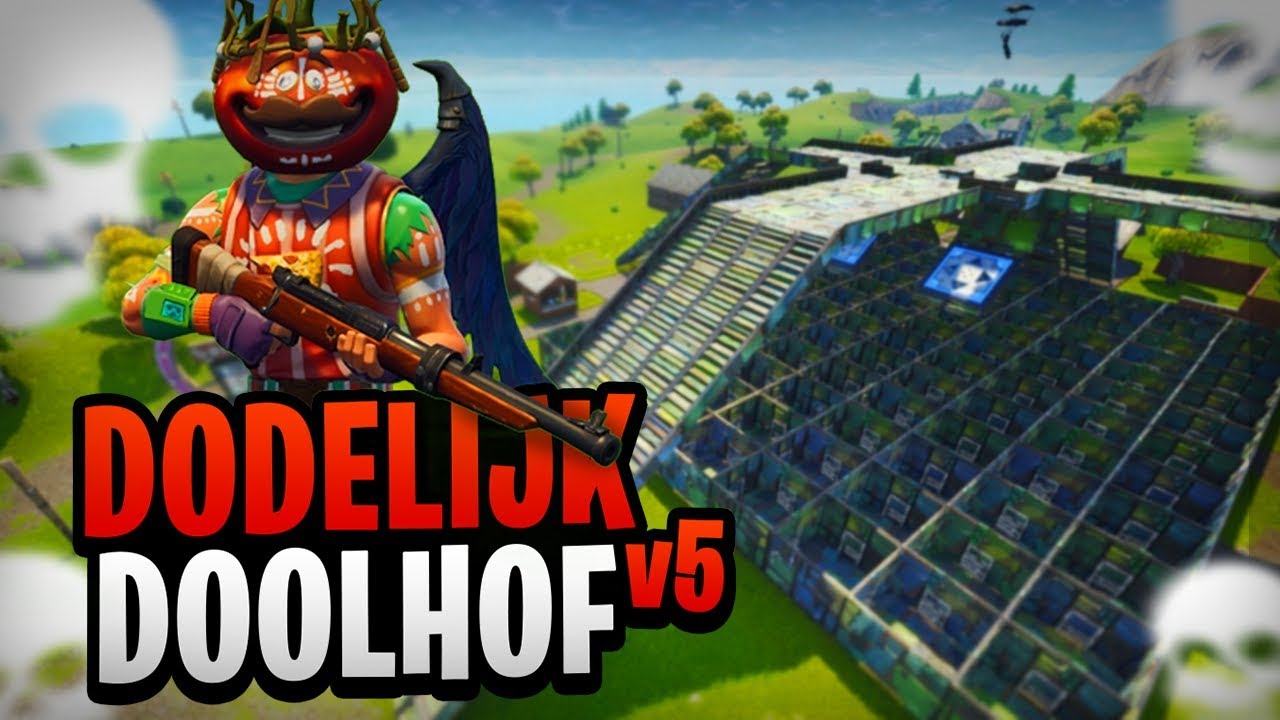 HET DODELIJKE DOOLHOF V5 - Fortnite Mini-Game met Rudi, Duncan & Pascal