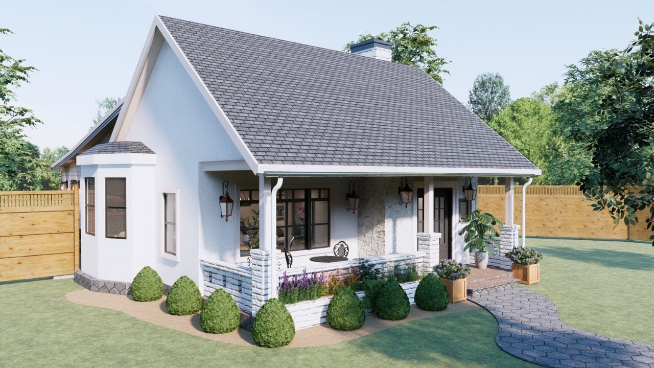 39'x26' (12x8m)  Totally in Love with This Charming Cottage House !!!