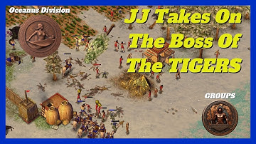 The True Dark Horse of AoM | ChronoJJ (Ra) vs Tigerboss (Oranos) Game 1/3 #aom #ageofempires