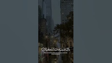سورة مريم✨🤍كـهيعص☝️#قرآن