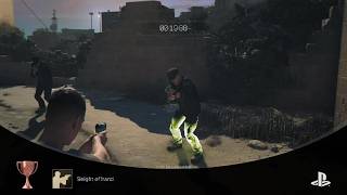 007 First Light Sleight of hand (BRONZE) Disarm an enemy by shooting a weapon from their hand