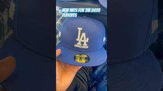 New hats for the 2025 playoffs at Dodgers Stadium #baseball #mlbplayoffs #ohtani #fitted