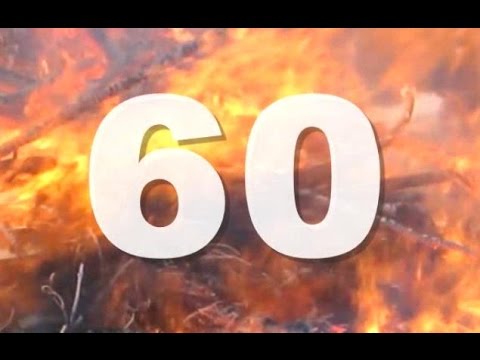 60 to 1 Burning Countdown Timer - Stage Dive by Silent Partner