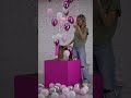 Birthday surprise box #shorts #balloon #event #partydecor #art #pink