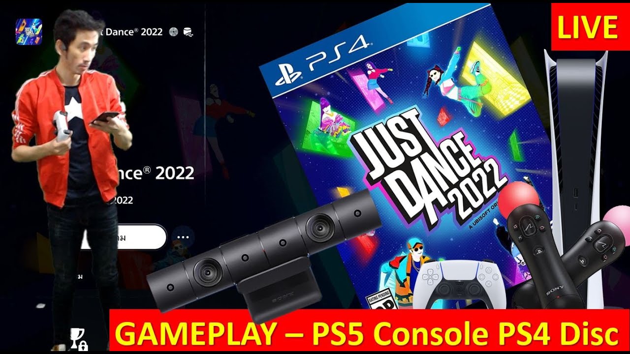 Just 2022 | Frist Dance Gameplay PS4 Disc on Console with PSCamera and PSMove (Live) - YouTube