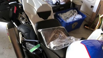 2017 S1000RR, Sprint Filter Install