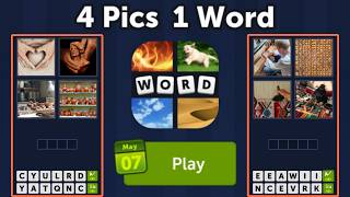 4 Pics 1 Word Daily Puzzle Answers May 7, 2026 screenshot 5
