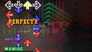 【Stepmania（DDR Solo BASS MIX）】NONSTOP F【MANIAC】