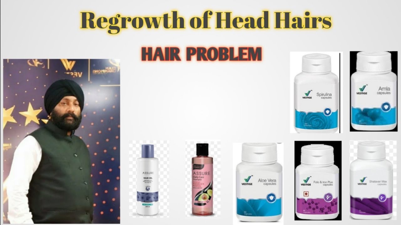 Vestige Supplements for Regrowth & Hair loss. 26/11/2020. YouTube