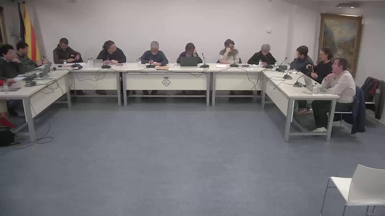 Ple ordinari 30 de gener de 2025 Ajuntament de Capellades