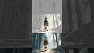 Lost in the Jungle 🌿 | Anime Girl Walking Alone in Silence ✨