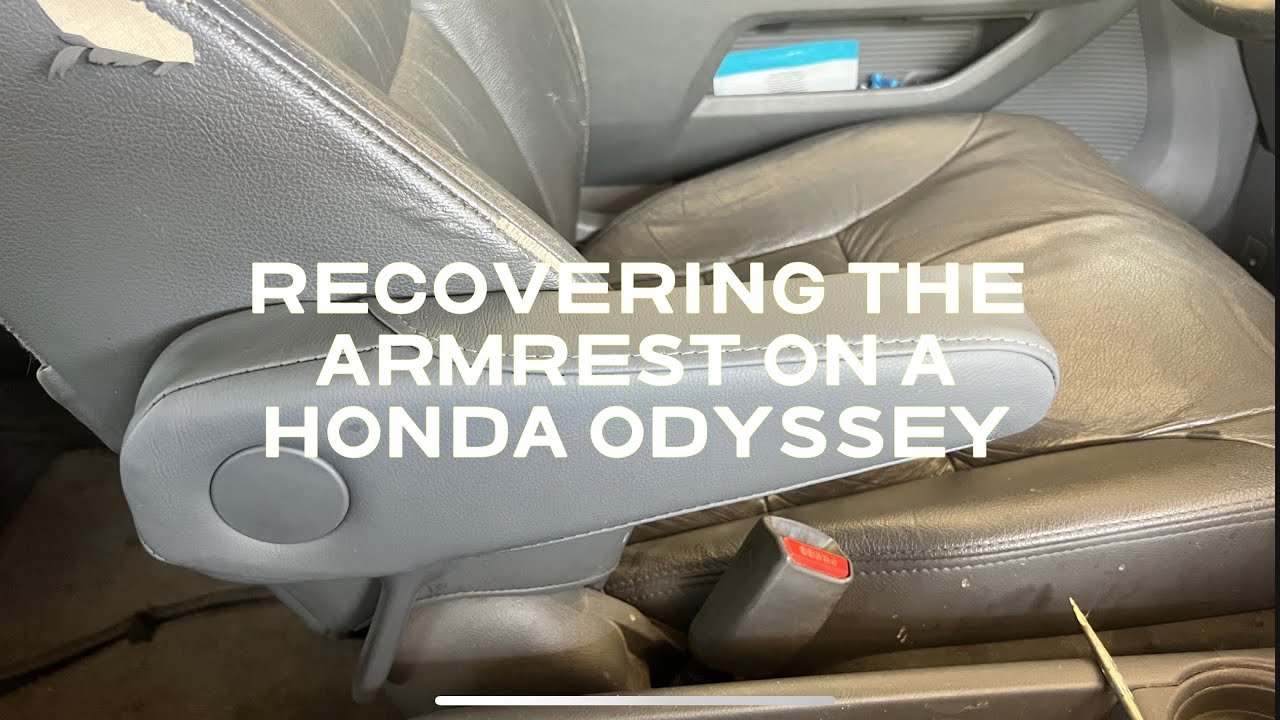 How to Cover the Armrest on a Honda Odyssey - Full Instructions