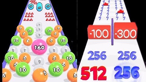 Big Update Satisfying Math Games - Ball Master Vs Number Merge Plus And Run