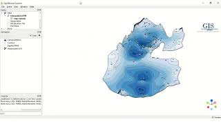 Bathymetric Map 3D in QGIS