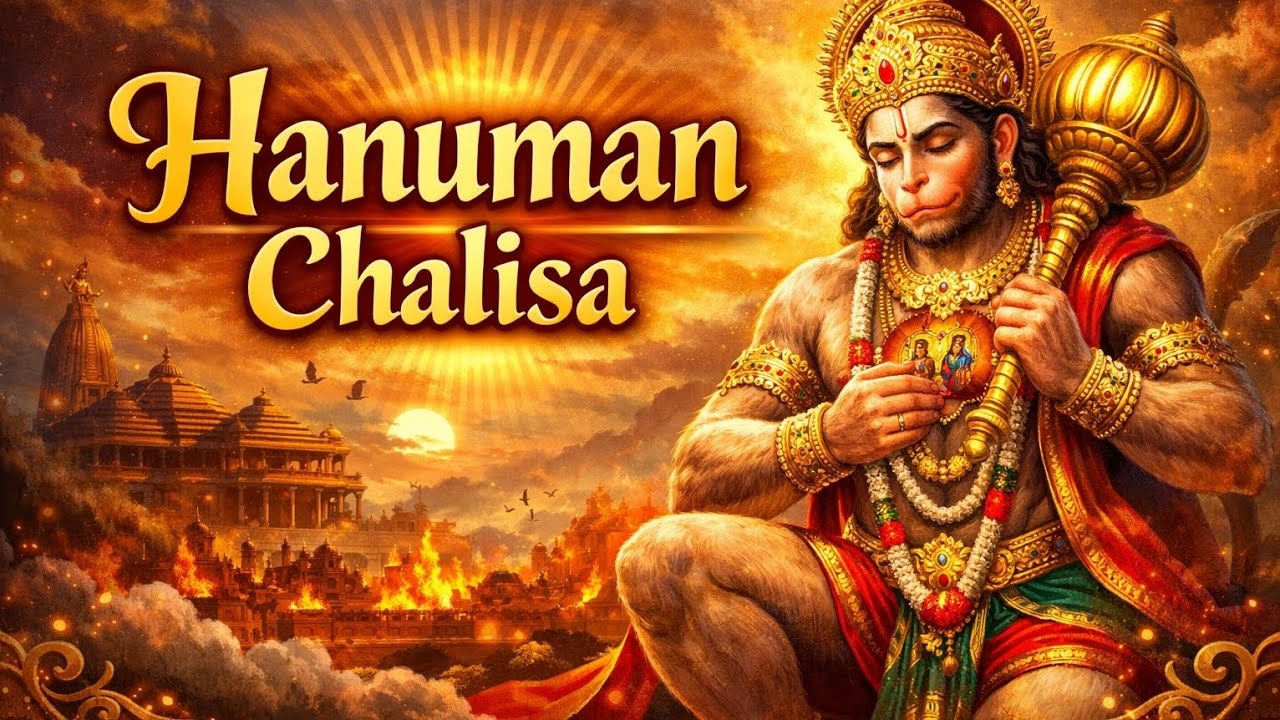 श्री हनुमान चालीसा | सुबह–शाम सुनें | पवनपुत्र हनुमान 🙏