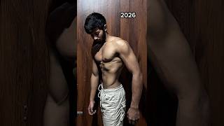 2 years body transformation #motivation #transformation #bodybuilding #aesthetic #natural