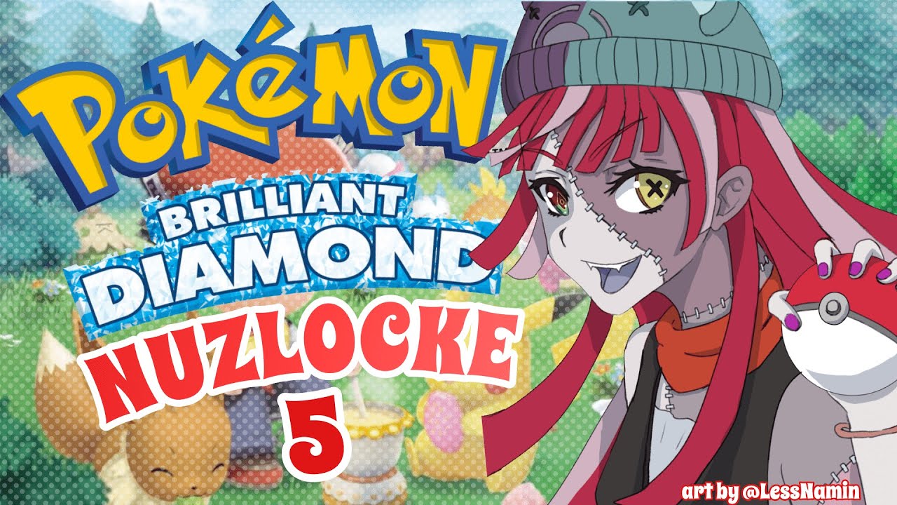 【Pokemon Brilliant Diamond】WHERE DID WE LEFT OFF AGAIN?? ANYWAYS, NUZLOCKE!!【Hololive ID 2nd Gen】