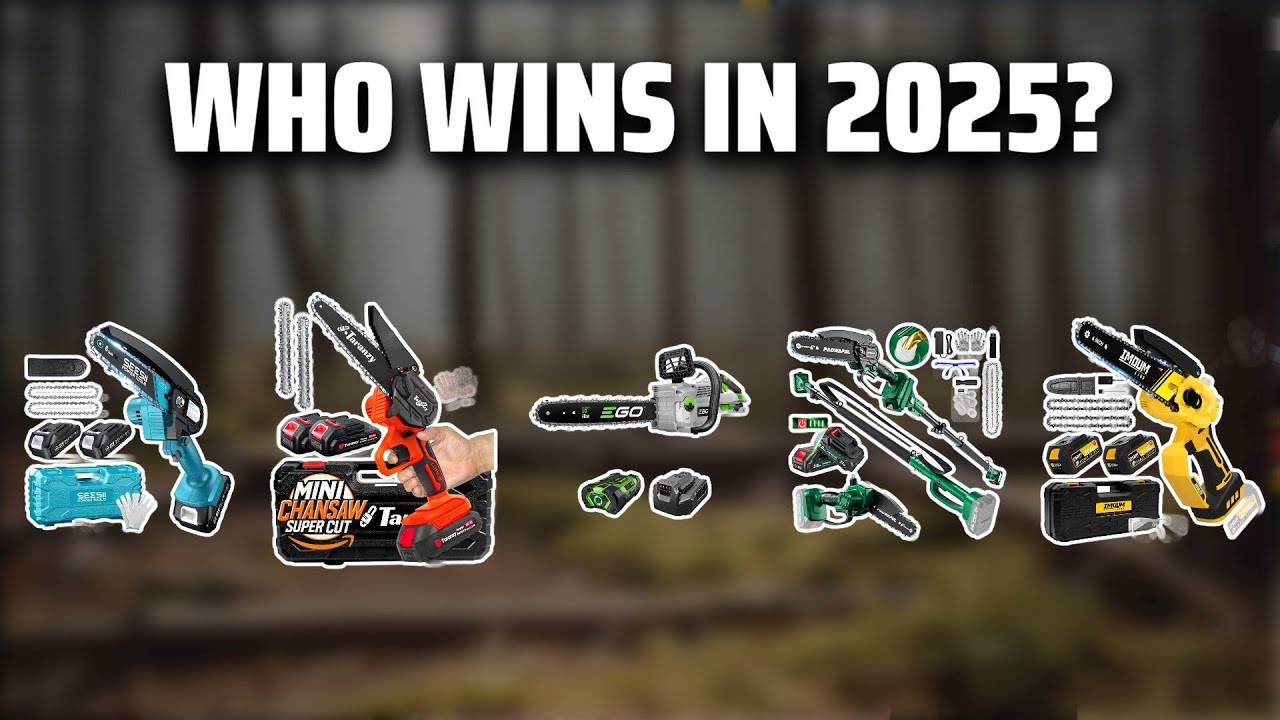 The Top 5 Best Battery Chainsaws in 2025 - Must Watch Before Buying ...