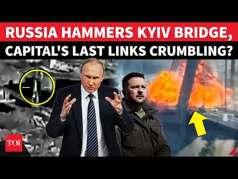 Kyiv Citizens TRAPPED? Putin's Army Destroys Bridge 'Connecting' Army Base To Ukrainian Capital