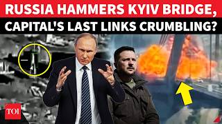 Kyiv Citizens TRAPPED? Putin's Army Destroys Bridge 'Connecting' Army Base To Ukrainian Capital