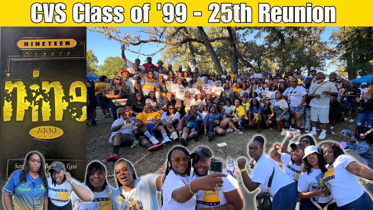 Vlog : High School Reunion - 25 Years Later! #CVSAlumni 💙💛