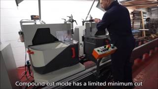 2662 Elumatec DG 104 Double Mitre Saw: Window Machinery Search