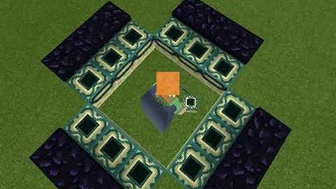 How to make End portal in Creative Mode