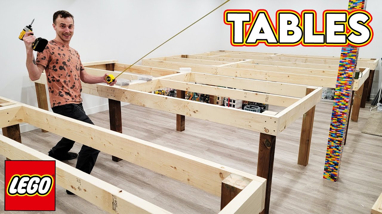 How to Build a DIY Lego Table Woodworking Project - Philip Miller Furniture