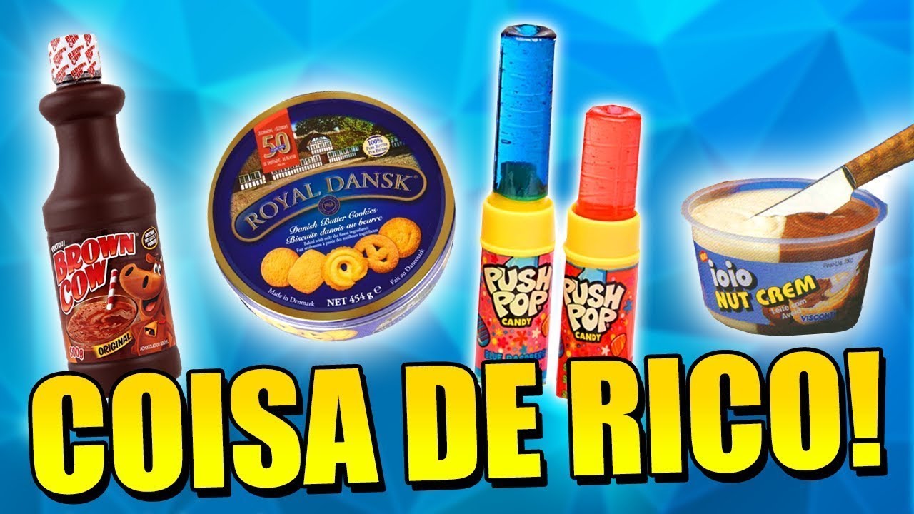 20 Produtos de Rico que vc SEMPRE Quis COMPRAR!